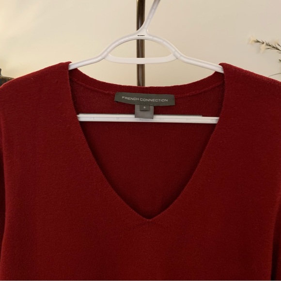 French Connection Oversized Wide Sleeve Sweater, Size Small - Picture 5 of 9